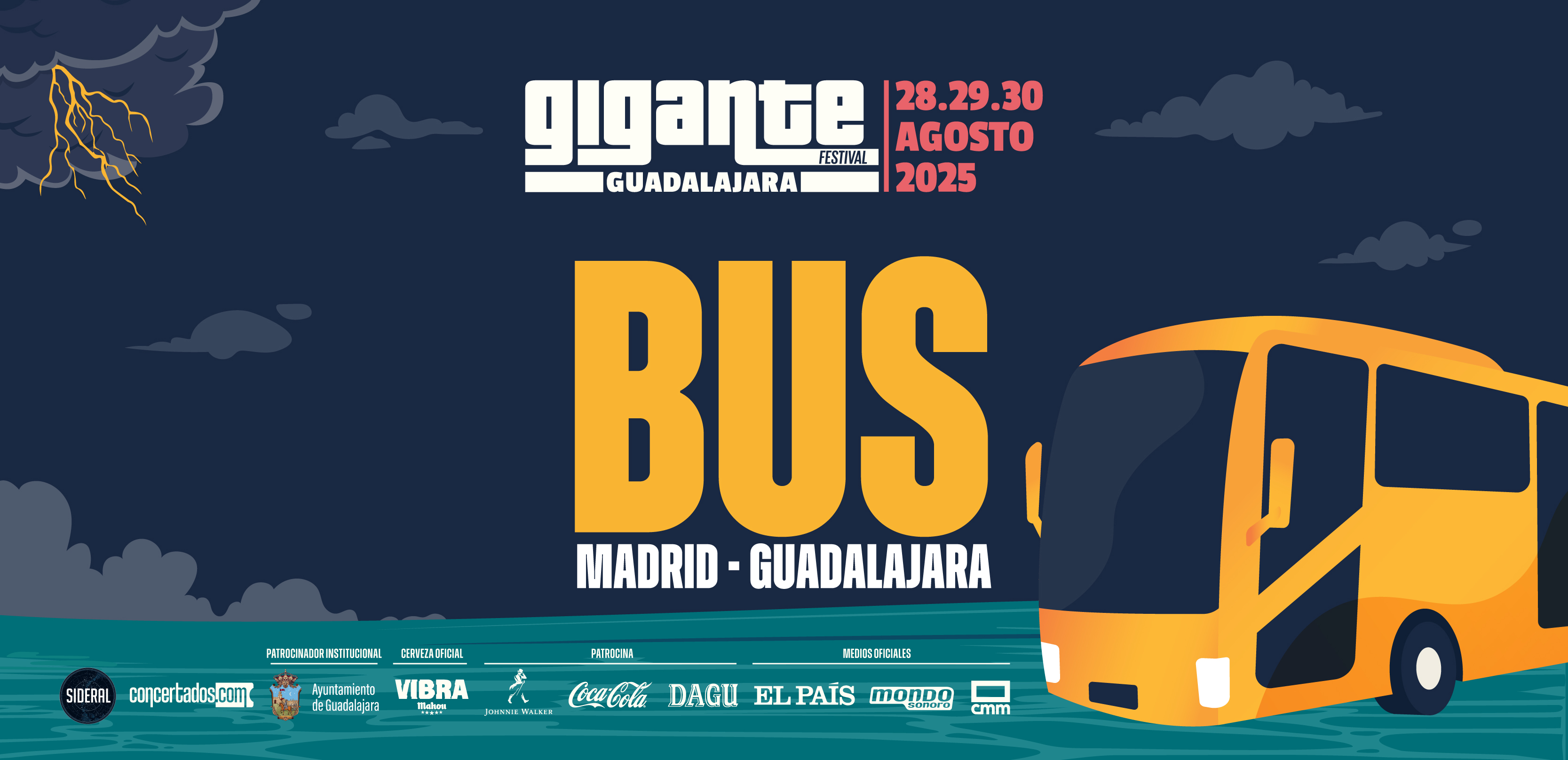 BUS GIGANTE 25 MADRID - GUADALAJARA