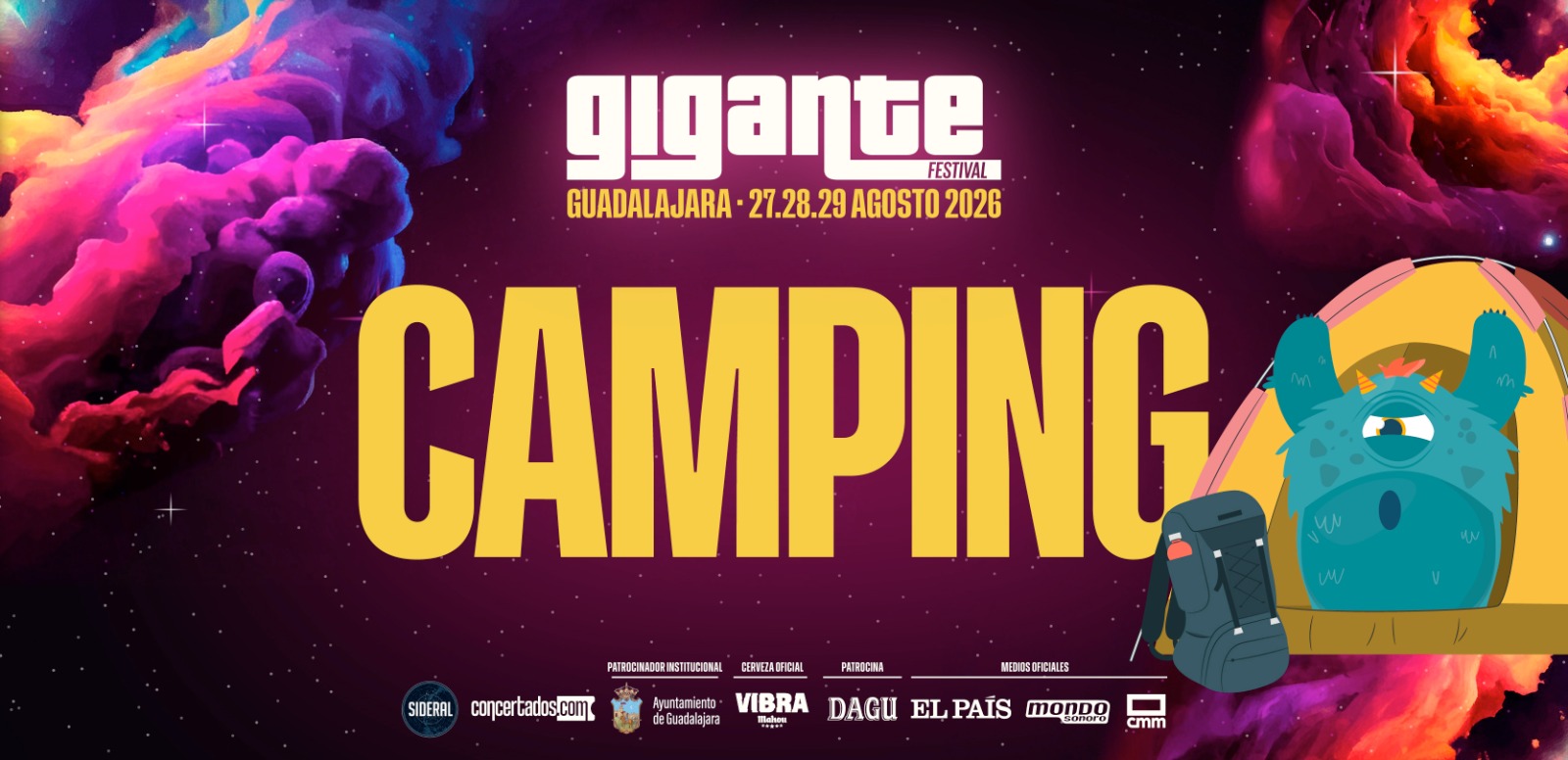 CAMPING GIGANTE 2026